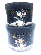Snowman boxes decorative for sale  Lawrenceville