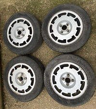 Used, VW Pirelli P Slot Alloy Wheels 4x100 4x Wheels 6jx14 for sale  MARCH