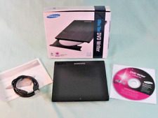 Usado, Gravador de DVD Ultra Fino Samsung SE-218 Unidade Externa Completa Testada Funcionando comprar usado  Enviando para Brazil