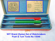 Watchmakers swiss wit for sale  Shipping to Ireland