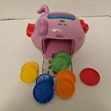 Fisher Price Laugh and Learn Counting Piggy Bank 9 Coins Learning Musical Toy for sale  Shipping to South Africa