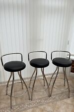Bar stools black for sale  CRAMLINGTON