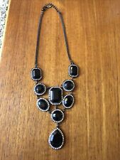 Necklace accessorise black for sale  DUMFRIES