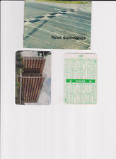Rolex Cosmograph 1972 folleto inglés con 2 calendarios 1972/73 segunda mano  Embacar hacia Argentina