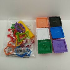 Plasticine 6 Tubs & 10 Accessories - No Retail Packaging , used for sale  SOUTHAMPTON