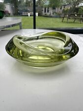 Murano /italian Green Art Glass Bowl Mid Century - Carlo Scarpa for Venini for sale  Shipping to South Africa