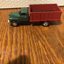 Ertl Farm Country Die Cast Metal 1:64 1950 Chevy Grain Truck Green Cab Red Bed  for sale  Plainfield