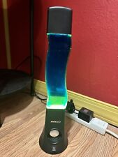 Lâmpada de lava 16,5” cera verde e líquido azul com base de alto-falante Bluetooth Aura LED comprar usado  Enviando para Brazil