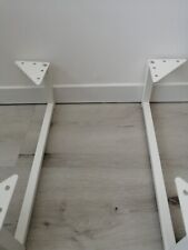 2xwhite metal furniture for sale  NORTHAMPTON