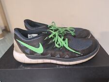 Tênis de corrida Nike Free 5.0 verde preto masculino 10 642198-009 comprar usado  Enviando para Brazil