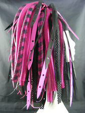 CYBERLOXSHOP PINKWEB CYBERLOX CYBER HAIR FALLS DREADS GOTH RAVE PINK BLACK, used for sale  Shipping to South Africa