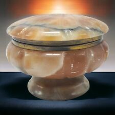 Caixa de joias concha de alabastro mármore bugiganga Jim Tirrenia Itália pedestal concha , usado comprar usado  Enviando para Brazil