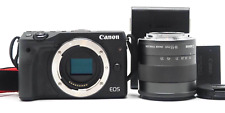 Câmera sem espelho Canon EOS M3 24.2MP preta lente 18-55mm [quase em perfeito estado] #Z911A comprar usado  Enviando para Brazil
