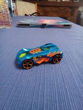 2014 Mattel Hot Wheels RD-03 Cast Model Race Car Blue With Orange And Lime Green for sale  Shipping to South Africa