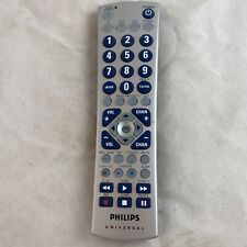 Controle remoto PHILIPS UNIVERSAL TV CL032 prata testada e funcionando comprar usado  Enviando para Brazil