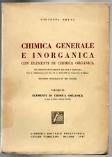 Chimica generale inorganica usato  Trieste