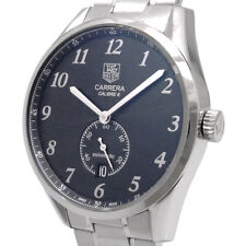 Wristwatch USED TAGHEUER CARRERA Men's Automatic Silver Black Date Stainless for sale  Shipping to South Africa