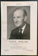 Leslie phillips rare for sale  GLASGOW
