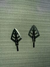 Dirtnap Gear Black 100/125 Grain Broadheads Single Bevel 2 Pack for sale  Shipping to South Africa