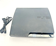 Console Sony PlayStation 3 Slim PS3 120GB preto sistema de jogos somente CECH-2101A comprar usado  Enviando para Brazil