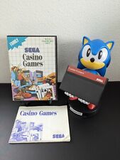 SEGA Master System CASINO GAMES Retrogame CIB comprar usado  Enviando para Brazil