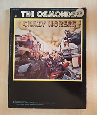 Songbook osmonds crazy for sale  Shipping to Ireland