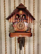 Romance Edelweiss Musical Cuckoo Clock Swiss/German Made For Parts Or Repair for sale  Shipping to South Africa