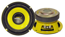 Par de subwoofers amarelos móveis áudio baixo Plg54 5,25" comprar usado  Enviando para Brazil