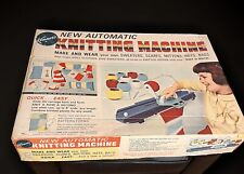 Vintage 1966 Kenner Automatic Knitting Machine, Original Retro Box, Complete for sale  Shipping to South Africa