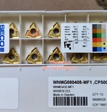 Inserções de metal duro SECO WNMG080408-MF1 CP500 10 peças inserção giratória WNMG432 comprar usado  Enviando para Brazil