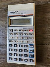 Calculadora científica Sharp EL-530 vintage [funciona] comprar usado  Enviando para Brazil