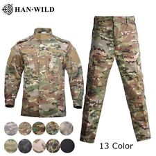 Uniforme militar masculino airsoft terno tático acampamento forças especiais jckets de combate comprar usado  Enviando para Brazil