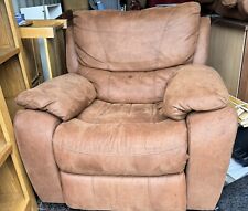 Electric cowhide recliner for sale  COLWYN BAY