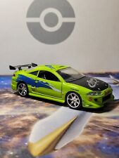 Jada Fast & Furious Brian's Mitsubishi Eclipse 1:32 scale Green  for sale  Shipping to South Africa