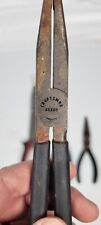 Vintage Craftsman Long Reach Needle Nose Plier 45388 w/ 4 various pliers for sale  Shipping to South Africa