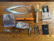 Modern & Vintage Woodworking Tool Lot - Starrett Caliper CLC Morse SandPaper Etc for sale  Shipping to South Africa
