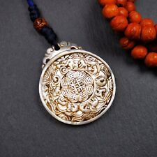 Usado, Distintivo exclusivo do calendário budista tibetano de Gandhanra, espelho Melong, amuleto SIPAHO comprar usado  Enviando para Brazil