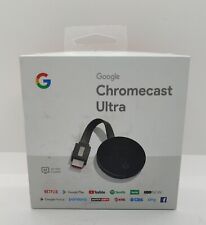 Used, Google Chromecast Ultra 4K HDR Digital Media Streamer (GA3A00403A14) Black for sale  Shipping to South Africa