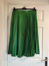 Allegra green pleated for sale  WISBECH