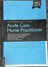 Manual de revisión y recursos para enfermeras practicantes de cuidados agudos de enfermeras estadounidenses... segunda mano  Embacar hacia Mexico