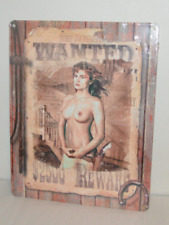 Wanted $2500 Reward Pin-Up Metal Sign, used for sale  Shipping to South Africa