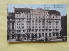 Warszawa - Warszawa - Hotel Polonia - Hotel Pologne - Poczta Polowa - 1917 - na sprzedaż  Wysyłka do Poland
