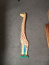 Children wooden giraffe for sale  SOUTHSEA