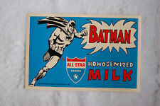 Batman milk promo for sale  Augusta