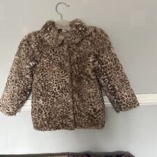 Girls leopard coat for sale  STOURPORT-ON-SEVERN