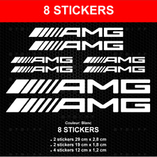 Stickers amg blanc d'occasion  Nantes-