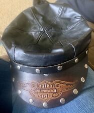 harley leather cap for sale  Fremont