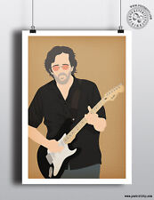 eric clapton poster for sale  MATLOCK