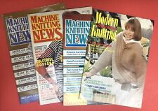 MACHINE KNITTING NEWS & MODERN MACHINE KNITTING revistas ~ Britânicas ~ 1987 & 1988 comprar usado  Enviando para Brazil