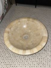 Bathroom waterfront limestone bowl 44cm Basin Sink for sale  Shipping to South Africa